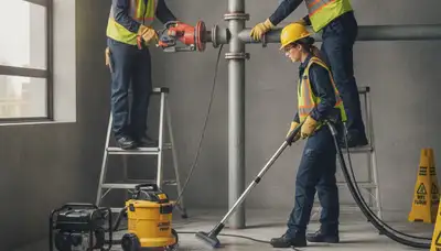 Emergency plumber repairing a burst pipe in Providence, RI for fast same-day service