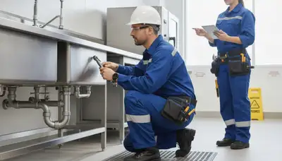 Providence, RI plumber repairing a home pipe for fast, reliable plumbing service