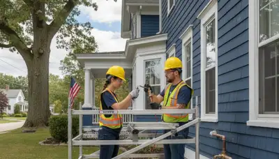 Providence RI plumber repairing a sink for residential plumbing service in a home