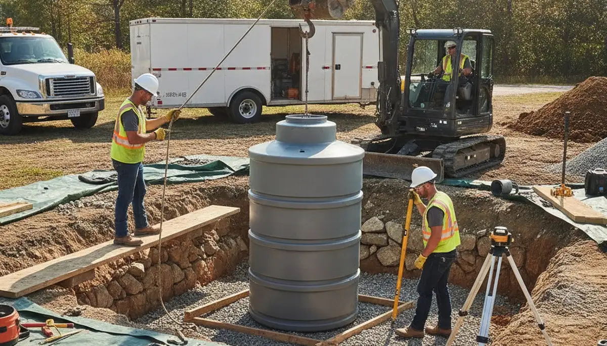 Septic tank installation for Providence, RI homes by On Call Plumbers