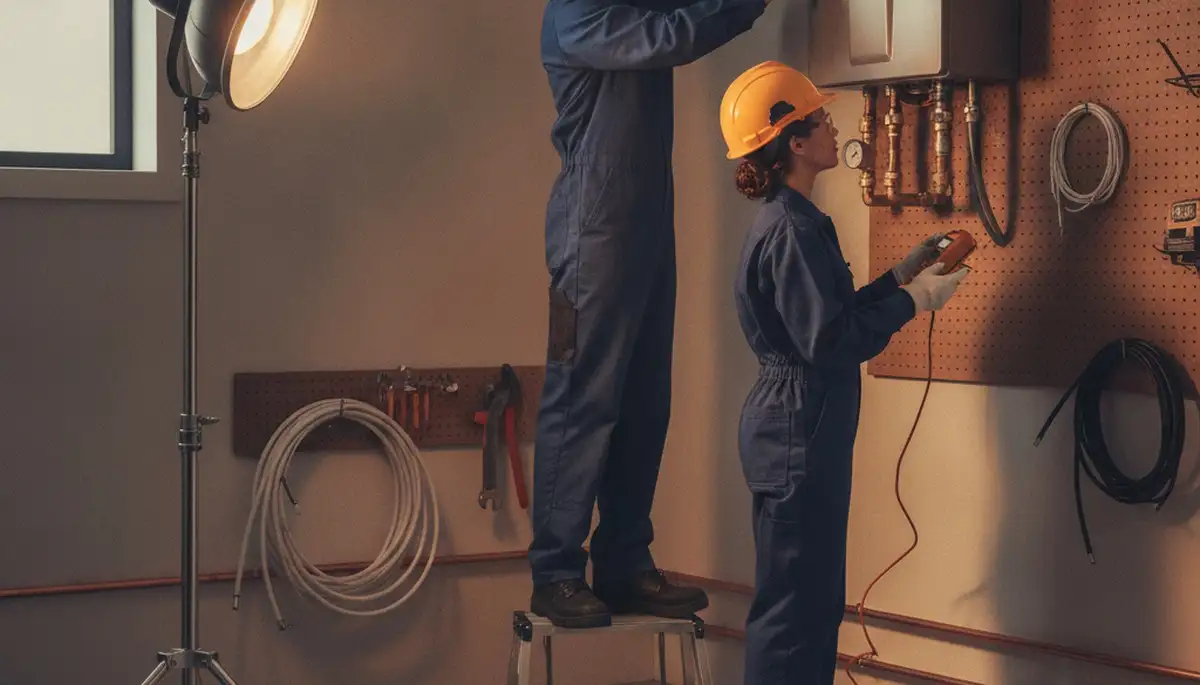 Tankless water heater installation in Providence, RI for reliable endless hot water